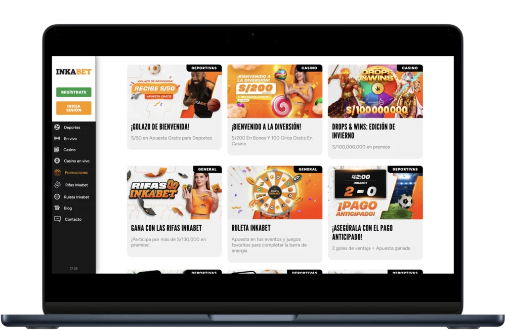 Inkabet Bonus